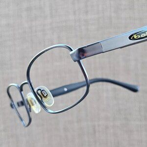 Vintage Bolle Men Eyeglasses/Sunglasses Frame Black Glasse Frame Italy